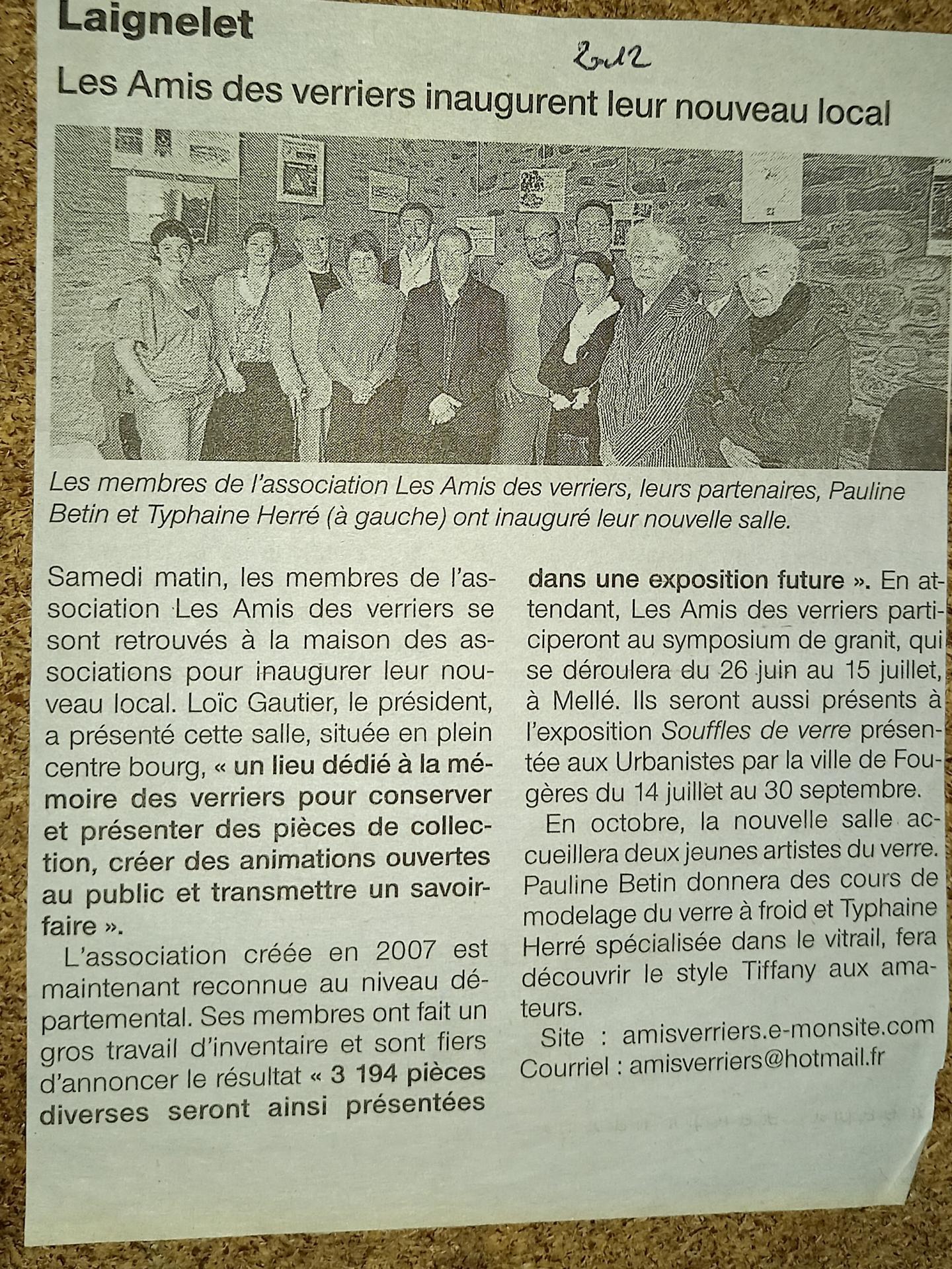9 ouest france 2012